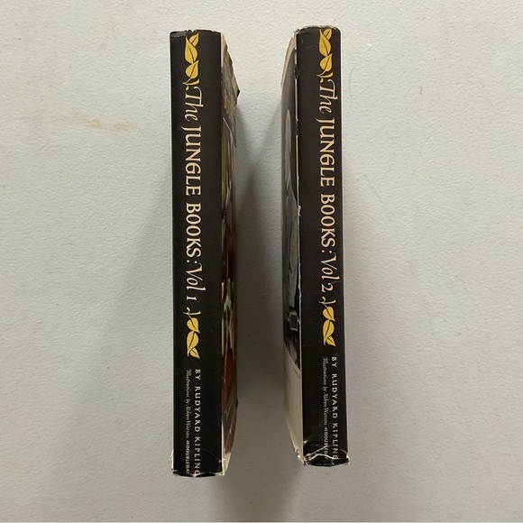 The Jungle Books by Rudyard Kipling Vintage Hardcover Books - Picture 10 of 10